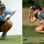 Nelly Korda (l.) führt das Feld der ANA Inspiration nach Runde eins an. Caroline Masson (r.) aktuell beste deutsche Spielerin. (Foto: Getty)