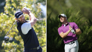 Das Rennen um die längste Drining-Distanz hat begonnen. Dustin Johnson und Rory McIlroy wollen ein Wörtchen mitreden. (Foto: Getty)