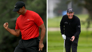 Tiger Woods und Phil Mickelson spielten unzählige Eagles in ihrer Karriere (Foto: Getty)