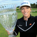 Mel Reid (33) freut sich über ihren ersten Sieg auf der LPGA Tour. (Foto: Getty)