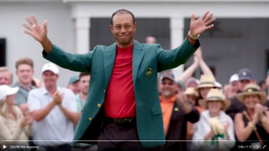 Tiger Woods ist Rekord-Major-Sieger und Titelverteidiger in Augusta. (Foto: Twitter/@TheMasters)