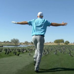 Gelegentlich sieht man auf der PGA Tour Birdies und Eagles der anderen Art (Foto: youtube.com/pgatour)