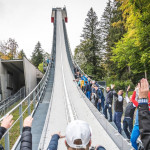 Am Schanzentisch in Oberstdorf wird gefeiert. (Foto: Vierplätzetournee)