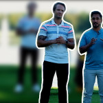 Paul Hirschmann und Patrick Emery erklären Maximal- und Schnellkraft. (Foto: Golf Post)