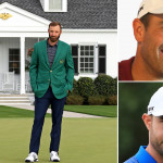 Dustinn Johnson (li) gewinnt das US Masters 2020. Florian Fritsch (oben) und Bernd Ritthammer analysieren das Turnier. (Fotos: Getty)
