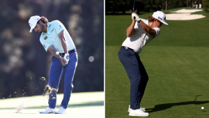 Abraham Ancer und Cameron Smith beim US Masters 2020. (Foto: Getty)