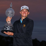 John Catlin hält die Trophäe der Dubai Duty Free Irisch Open (Foto: Getty)