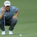 Bernd Wiesberger bereitet sich auf einen Putt beim US Masters 2020 vor (Foto: Getty)