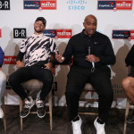 The Match 3 mit Manning, Curry, Barkley und Mickelson (v.l.). (Foto: Getty)