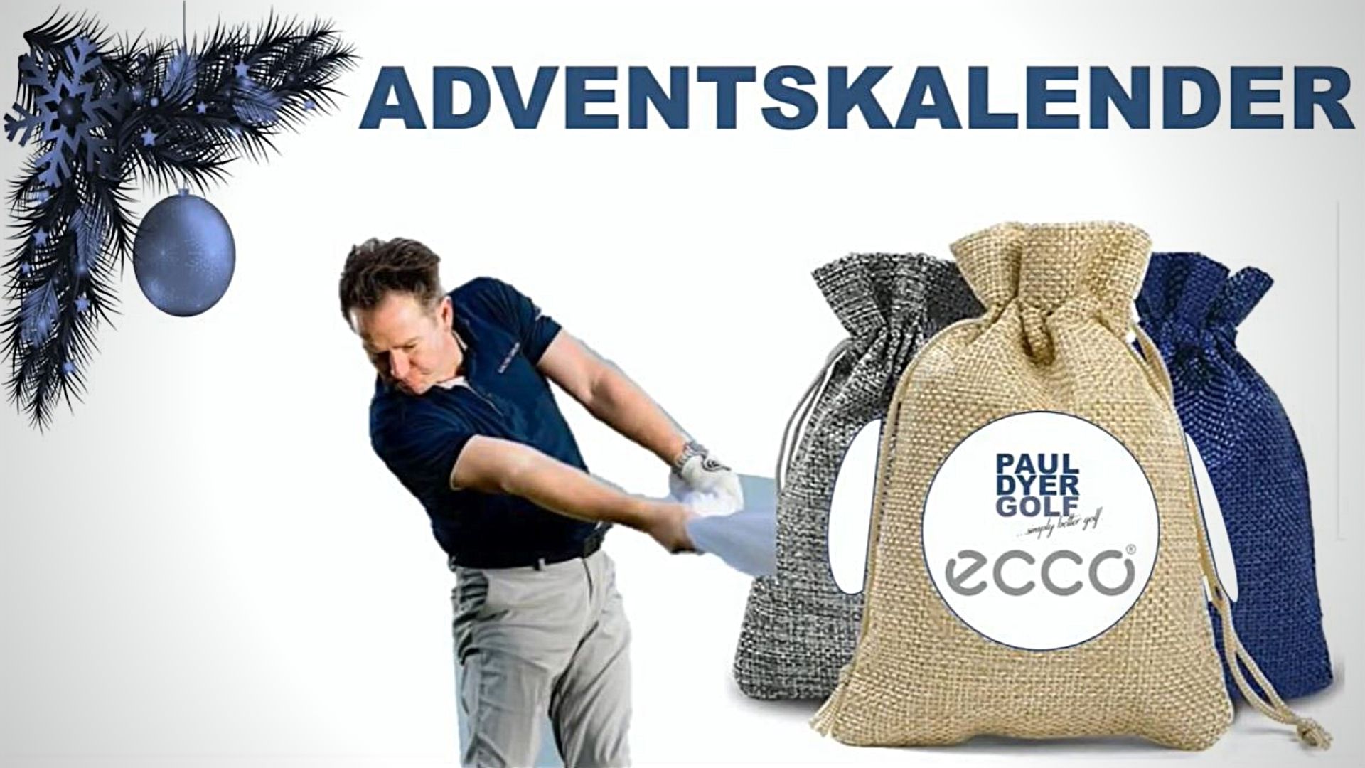 Der Paul-Dyer-Adventskalender: Beschenken Sie sich selbst mit Ecco-Golfschuhen