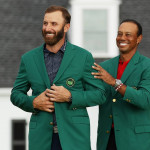 Dustin Johnson löste Tiger Woods am 15. November 2020 als amtierenden Masters-Champion ab. (Foto: Getty)