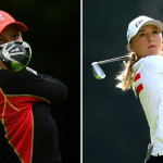 Auf dem Weg nach Augusta: Paula Kirner (li.) und Emma Spitz. (Fotos: Getty)