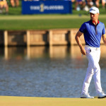 Justin Thomas am 17. Loch des TPC Sawgrass (Foto: Getty)