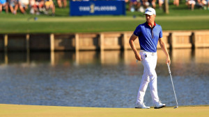 Justin Thomas am 17. Loch des TPC Sawgrass (Foto: Getty)