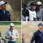 Einige fröhliche und einige fragende Gesichter beim Blick auf die Ausgangslage der WGC-Dell Match Play. (Foto: Getty)