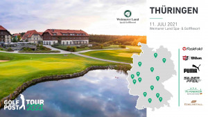 Die Golf Post Tour 2021 ist zu Gast beim Community Award Sieger Spa- &GolfResort Weimarer Land. (Foto: Golf Post)