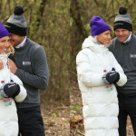 Martin Kaymer auf der Proberunde der Austrian Golf Open mit Irene Scholz. (Foto: Getty)