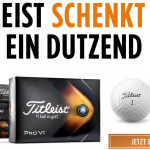 Titleist schenkt Ihnen das vierte Dutzend inklusive einer möglichen Bedruckung. (Foto: Titleist)