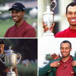 US Open, Open Championship, PGA Championship und Masters: Tiger Woods gewann alle vier Majors hintereinander. (Foto: Getty)