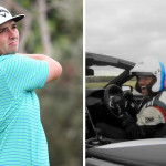 Marcus Armitage beim Weltrekordversuch (Foto: Getty, Twitter)