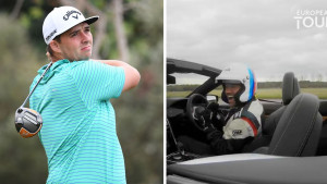 Marcus Armitage beim Weltrekordversuch (Foto: Getty, Twitter)