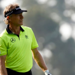 Bernhard Langer beim US Masters 2021 im Augusta National. (Foto: Mercedes Benz)