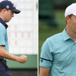 Die "Twins" Jordan Spieth und Justin Thomas sind Rose dicht auf den Fersen. (Foto: Getty)