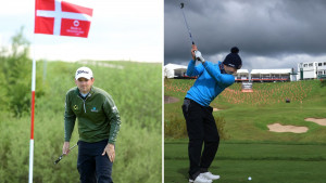 Bernd Wiesberger und Dänemark - das passt einfach! Matthias Schwab beim Abschlag auf der ikonischen 16. (Foto: Getty)