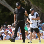 Phil Mickelson verteidigt seine Führung bei der PGA Championship 2021. (Foto:Getty)