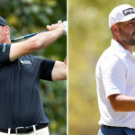 Alex Cejka (li.) kämpft bei den Senioren um den Titel, Stephan Jäger auf der Korn Ferry Tour. (Fotos: Getty)