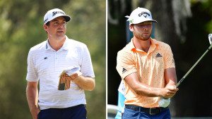 Mit großem Abstand führen Keegan Bradley und Sam Burns das Leaderboard der Valspar Championship an. (Foto: Getty)