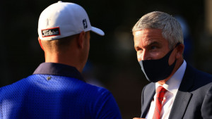 PGA Tour Commissioner Jay Monahan droht mit Konsequenzen. (Foto: Getty)