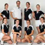 Die Damenmannschaft vom Golfclub St. Leon Rot. Charlotte Back, Danielle Modder, Jan Knödler (Athletiktrainer), Nina Dübbers (ehemalige Kapitänin), Emelie Edinger, Celina Sattelkau, Laura Kowohl, Natalie Wagner (spielende Kapitänin), Paula Schulz-Hanßen, Leonie Harm. Es fehlen: Anni Eisenhut, Emily Böhrer, Lily Hürlimann, Jette Schulze, Isabelle Schlick, Karolin Lampert, Maline Kraus, Stella Jelinek, Carolin Hermes, Ashley Fowler, Olivia Bergner, Marie Bechtold, Headcoach Sebastian Buhl