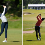 Olivia Cowan (li.) und Karolin Lampert (re.) liegen vor dem Finale auf der European Tour in guter Position. (Foto: Getty)