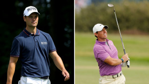 Martin Kaymer und Rory McIlroy schlagen auf der European Tour ab. (Foto: Getty)