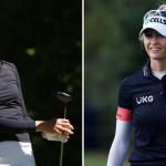 Esther Henseleit (li.) spielt beim Major auf der LPGA Tour hervorragend mit. Nelly Korda spielt sich in Führung. (Foto: Getty)