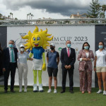Sol, das Maskottchen für den 2023 stattfindenden Solheim Cup. (Foto: Solheim Cup)