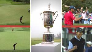 Vor dem Finale der US Open: Eagle-Erinnerungen an Tiger Woods. (Foto: Getty)