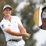 Beim Aufwärmen für die zweite Runde der US Open 2021 zog sich Viktor Hovland eine kuriose Verletzung zu. (Foto: Getty / kleines Bild: Instagram.com/viktor_hovland)