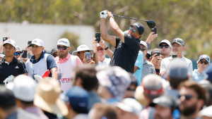 Umringt von Fans: Phil Mickelson. (Foto: Getty)