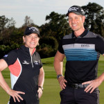 Die stolzen Gastgeber: Annika Sörenstam und Henrik Stenson richten das Scandinavian Mixed-Event in Gothenburg aus. (Foto: Getty)