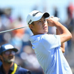 Collin Morikawa liegt nach zwei Runden bei der British Open 2021 auf Platz 2. (Foto: Getty)