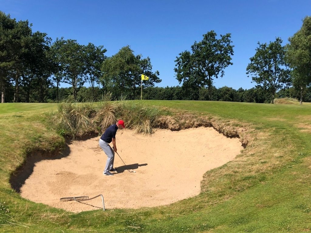 Bunker an der gelben Sechs. (Foto: Jürgen Linnenbürger)