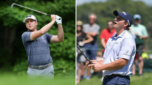 Luke List (li.) führt zur Halbzeit auf der PGA Tour, Sepp Straka ist bei der John Deere Classic ausgeschieden. (Foto: Getty)