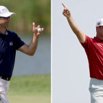 Cameron Tringale (li.) führt auf der PGA Tour vor Gary Woodland. (Foto: Getty)