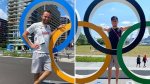 Das Team Deutschland für das Golfturnier bei Olympia 2021: Maximilian Kieffer und Hurly Long! (Foto: Instagram/dgv)