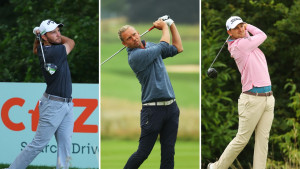 Max Kieffer, Marcel Siem und Bernd Wiesberger gehen mit guten Chancen ins Wochenende der Cazoo Classic. (Foto: Getty)