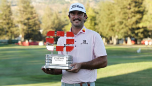 Max Homa gewinnt zum Saisonauftakt die Fortinet Championship auf der PGA Tour. (Foto: Getty)