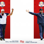 Phil Mickelson und Fred Couples haben viel Erfahrung was den Ryder Cup angeht. (Foto: Twitter@RyderCupUSA)