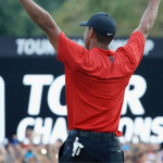 Tiger Woods gewann die Tour Championship 2018 (Foto: Getty)